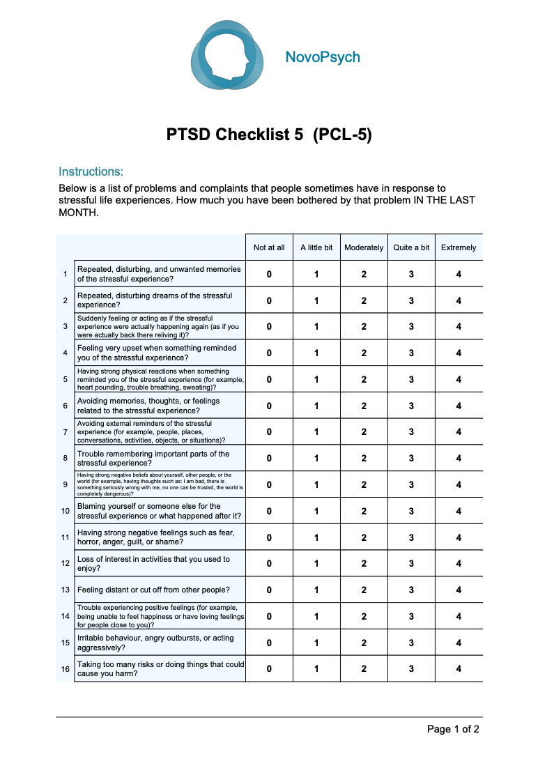 dsm 5 criteria for combat related ptsd